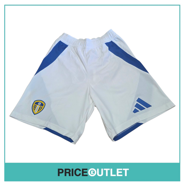 Leeds United football club - white shorts (xs)