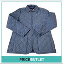 Lavenham - men's blue quilted jacket (medium)