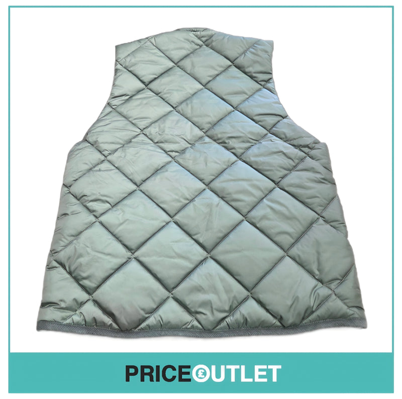 Lavenham - quilted seaspray green gilet (medium)
