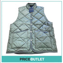 Lavenham - quilted seaspray green gilet (medium)