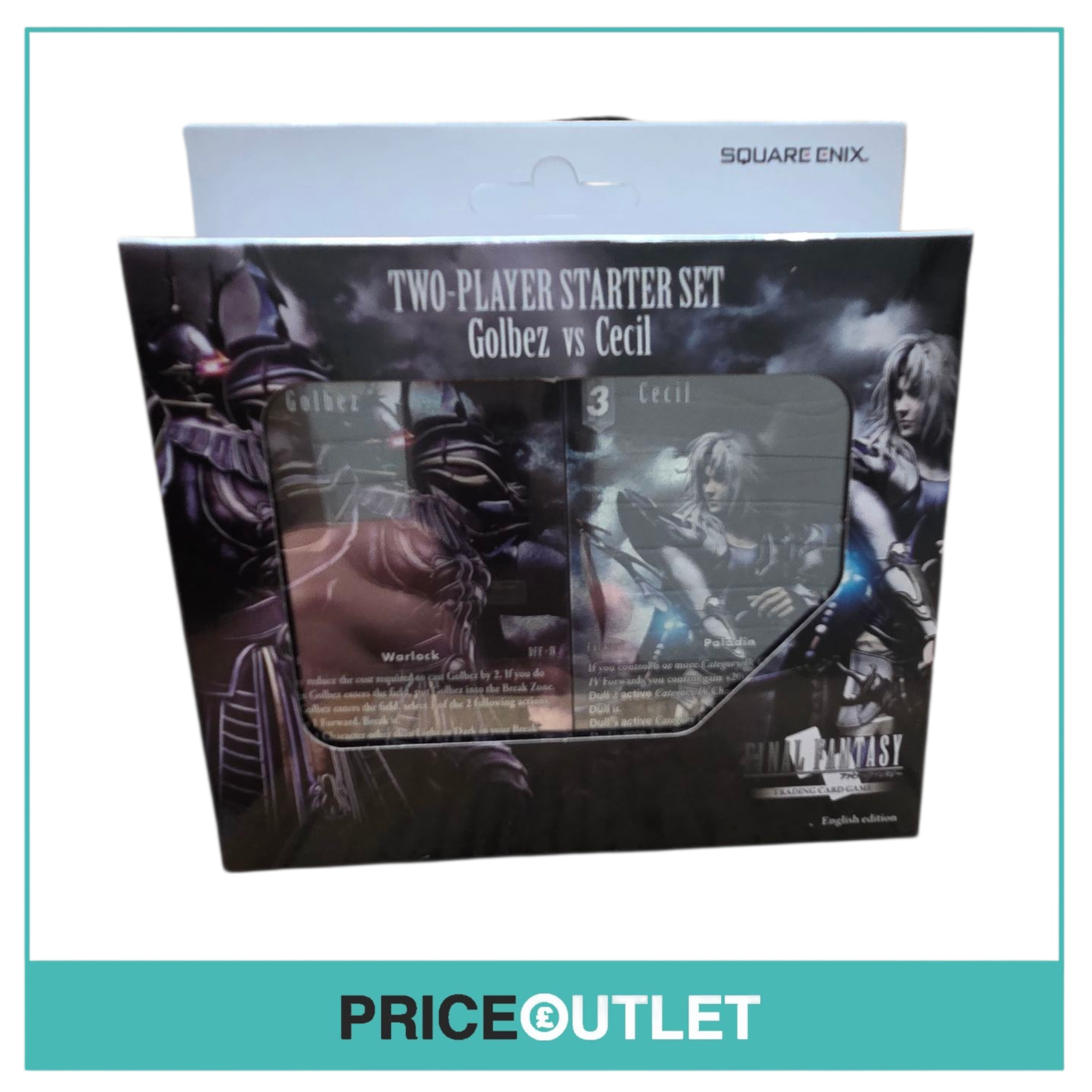 FINAL FANTASY TRADING CARD GAME: golbez vs cecil english (single pack)