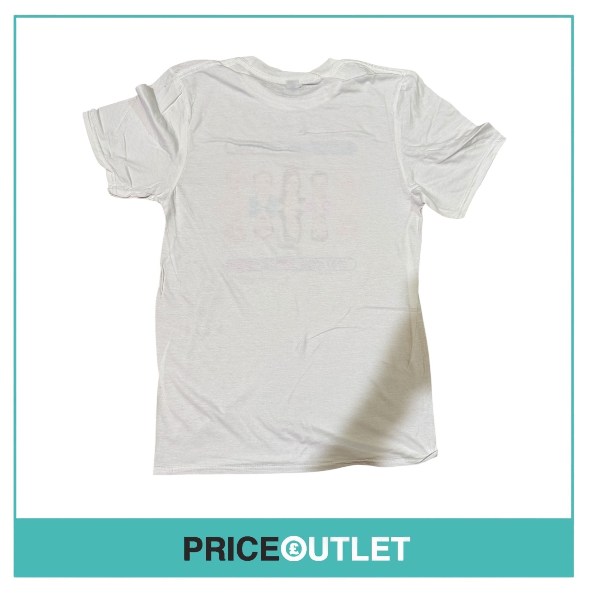 Steps, step one - white t-shirt (small)