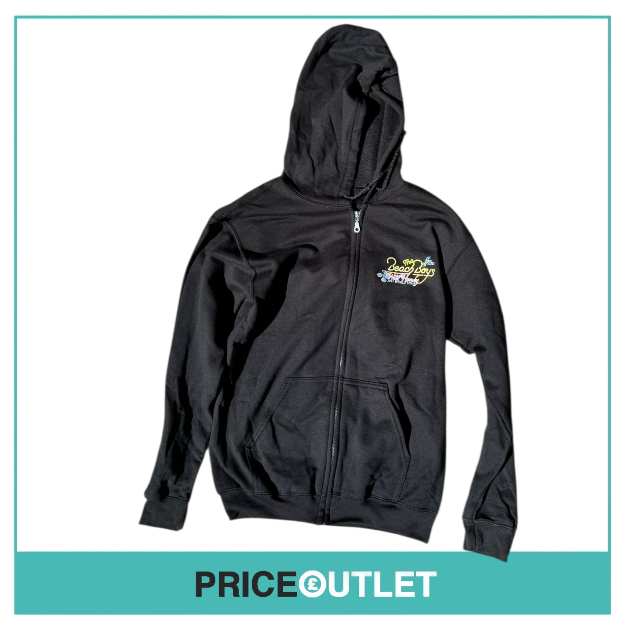 The beach boys - wild honey, 2017 world tour black hoodie (small)