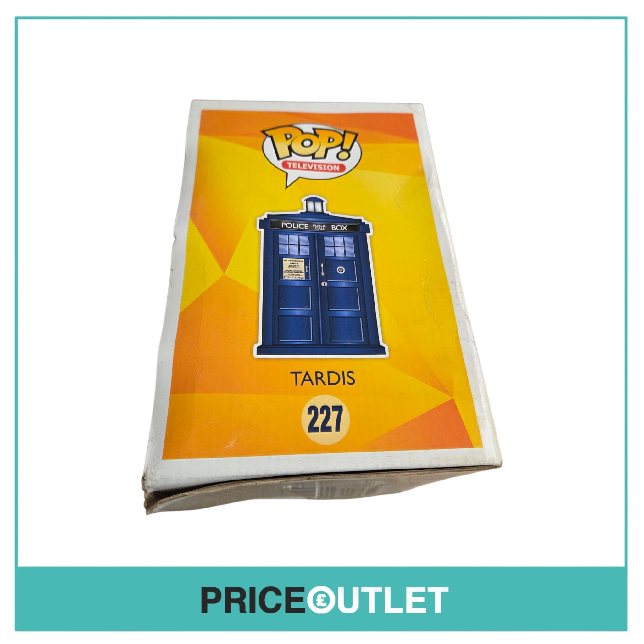 Funko signed Doctor Who Tardis