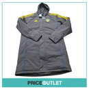 Leeds United football parka rain jacket (medium)