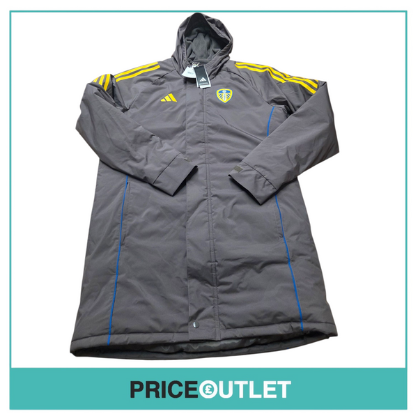 Leeds United football parka rain jacket (medium)
