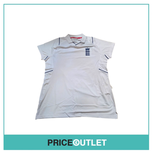 Castore England cricket. Pro short sleeve polo (unsponsored) (women's) Size 8