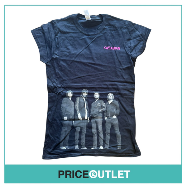 Kasabian - band photo - black t-shirt (large)