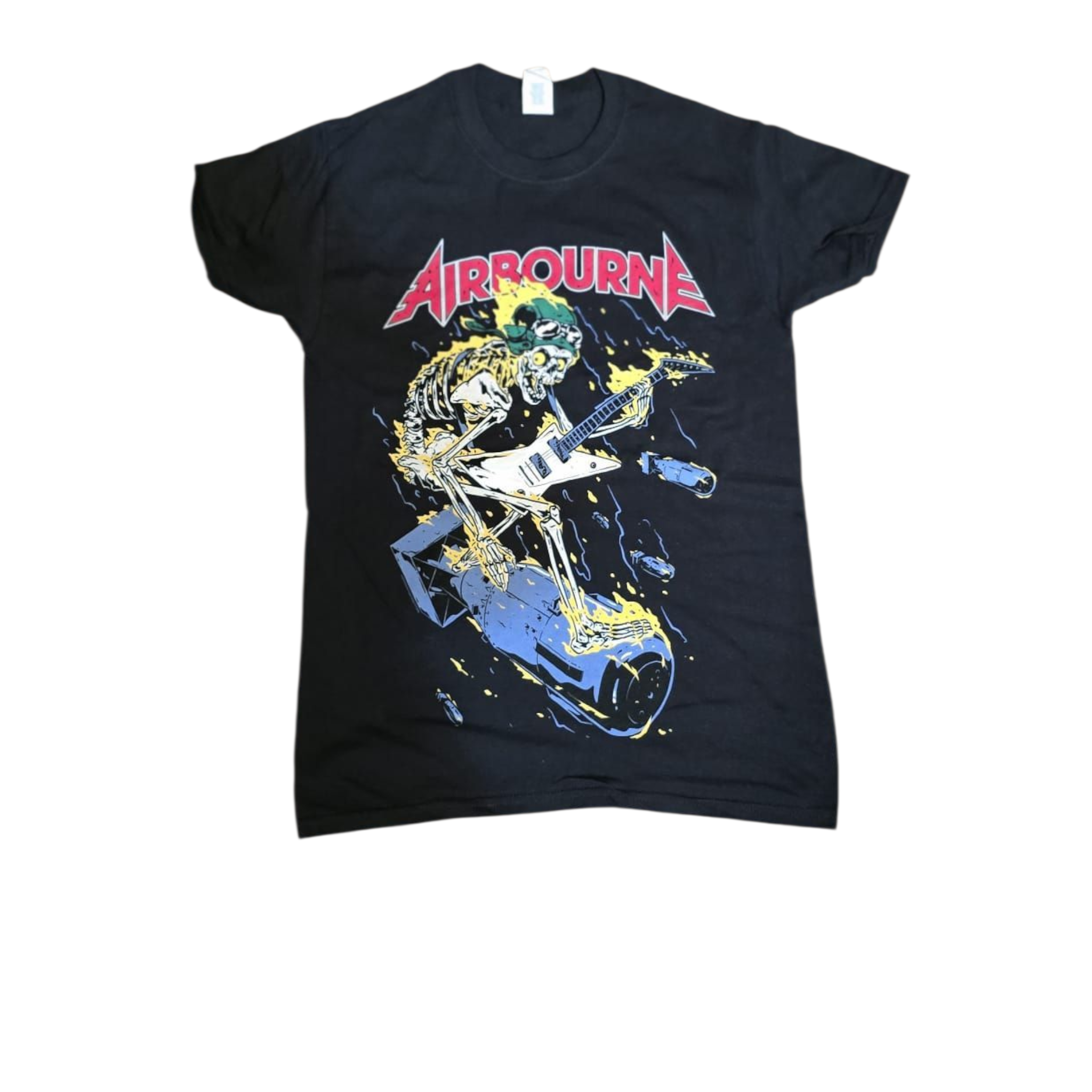 Airbourne - scorch bomb tour 2019 black t-shirt (small)