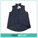 Lavenham - quilted gilet (navy) (large)