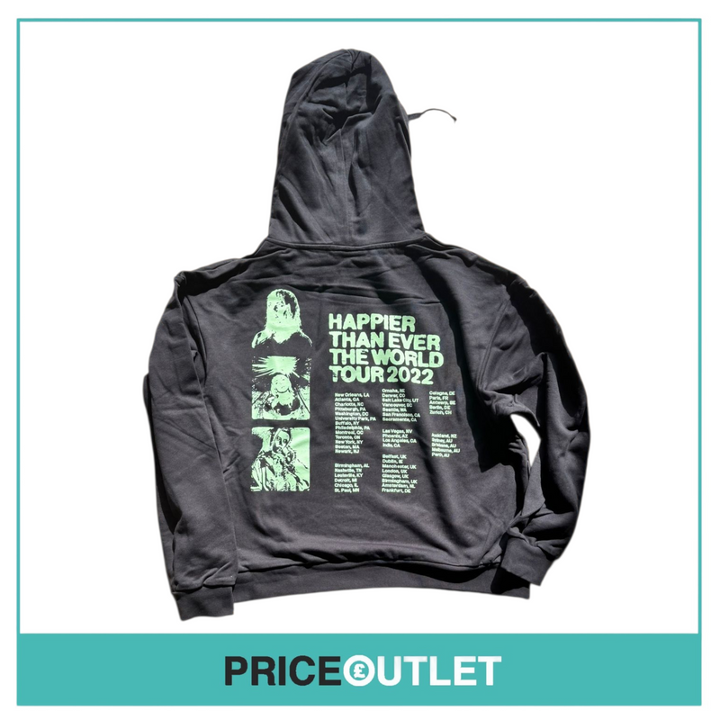 Billie Eilish- happier than ever world tour hoodie (xxl)