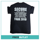 Stefflon Don - secure 2019 tour - black t-shirt (small)