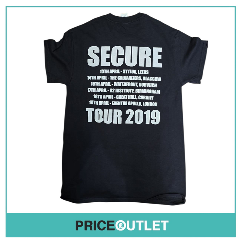Don - secure 2019 tour - black t-shirt (2xl)