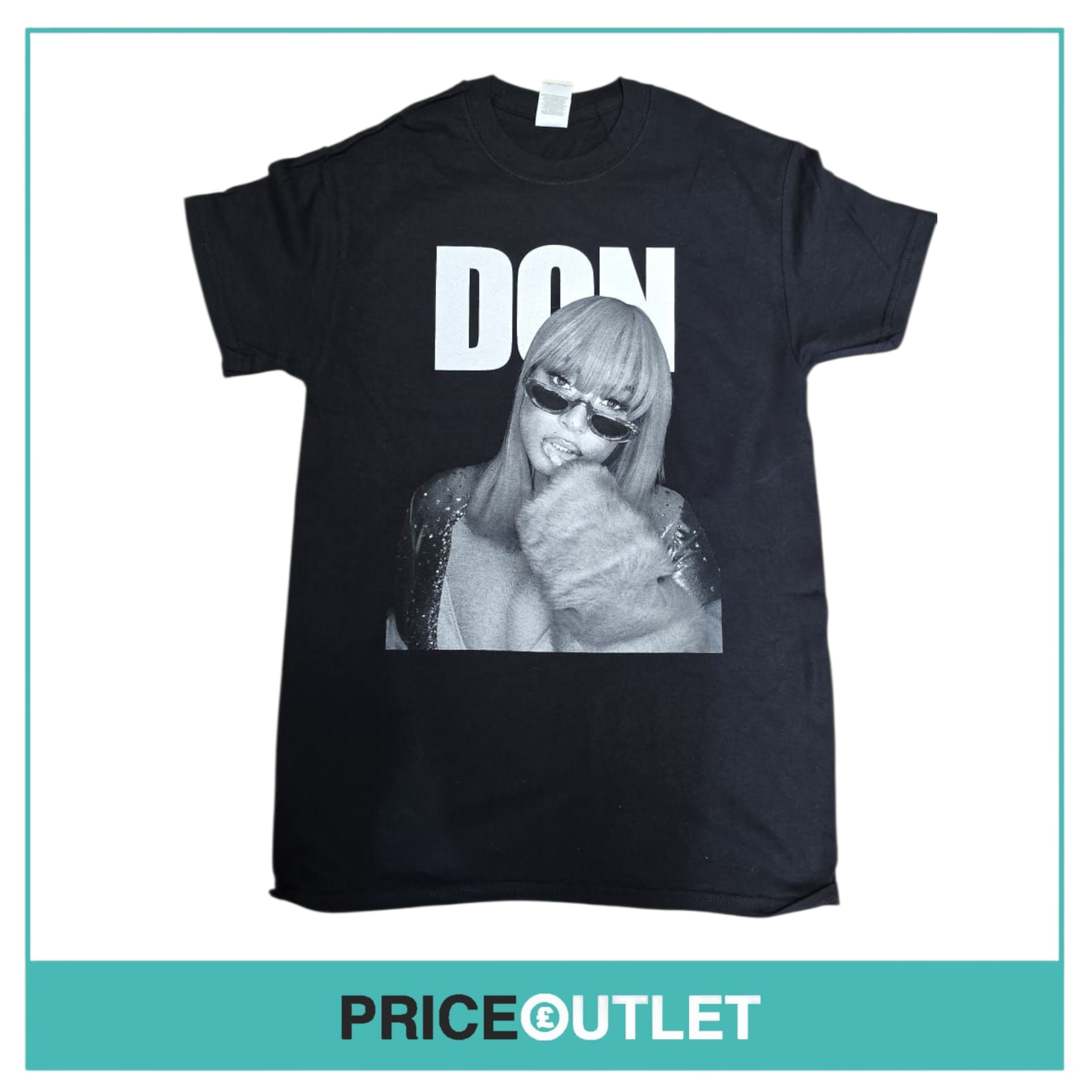 Stefflon Don - secure 2019 tour - black t-shirt (small)