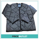 Lavenham - black quilted coat (medium)
