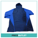 Leeds United football club - full zip rain jacket with white logo (xs)