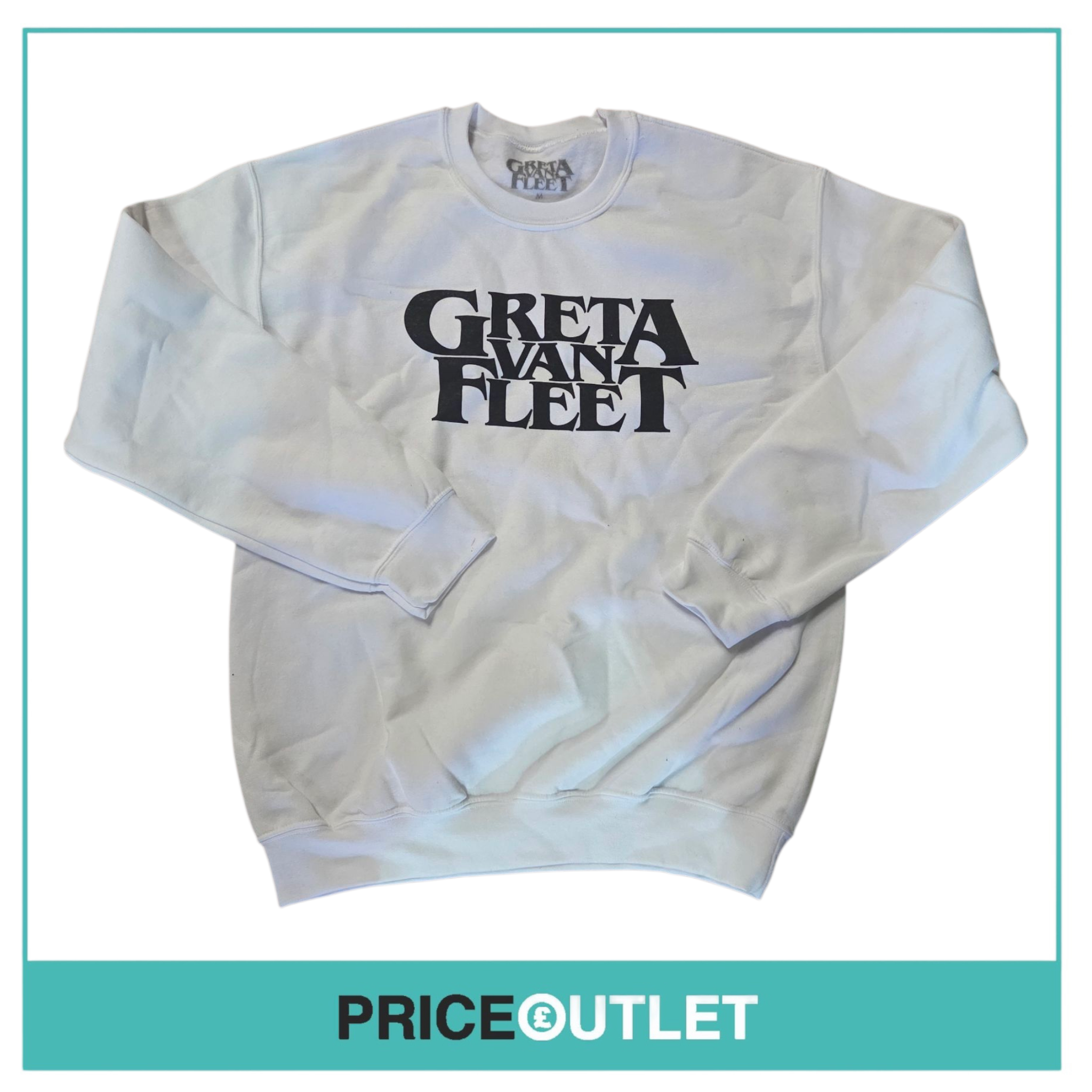 Greta van fleet - white sweatshirt (xl)