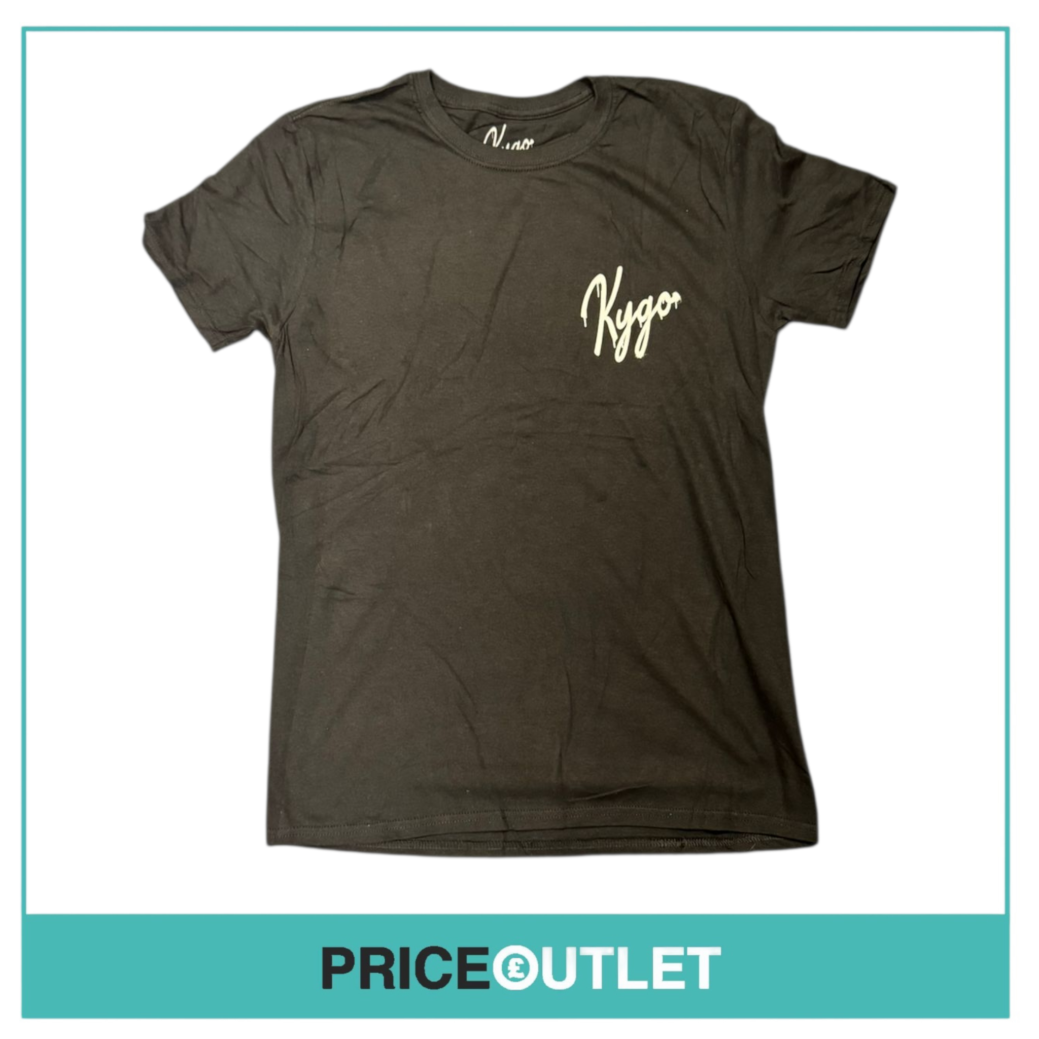 Kygo - black t-shirt with palm tree (xl)