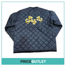 Lavenham - black jacket with yellow flowers on the back (xl)