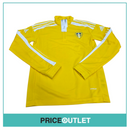 Leeds United football club - yellow with white stripes training top (xs)