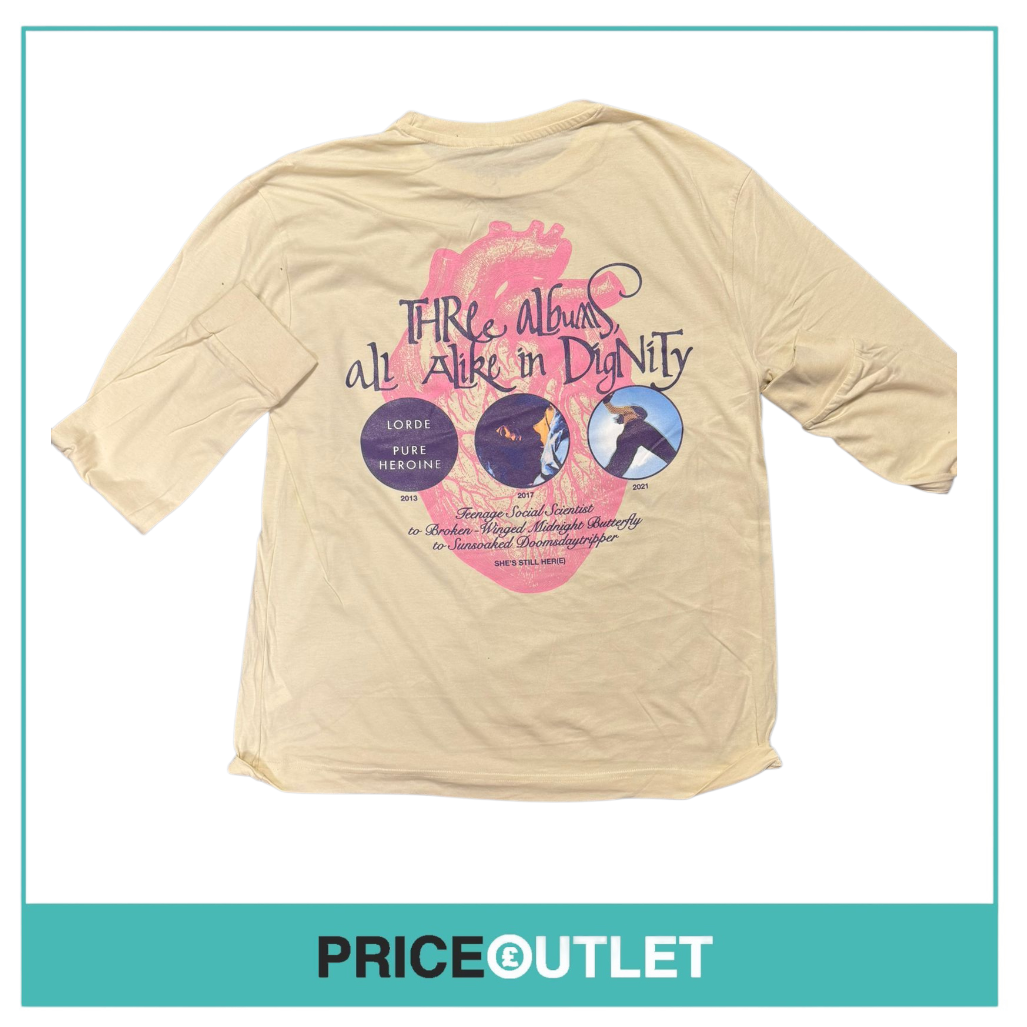 Lorde. Till death do us part t-shirt (large)