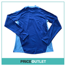 Leeds United football club- kids blue 1/4 zip top (13-14 years)