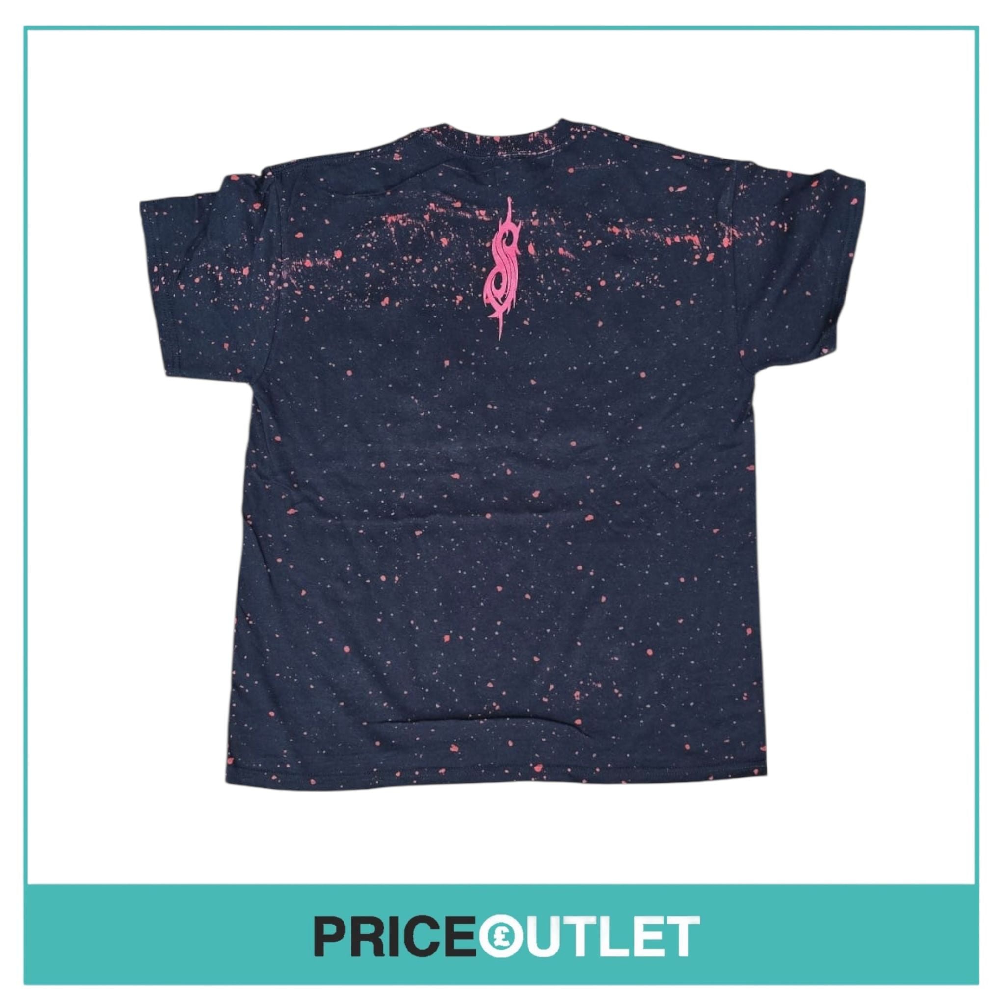 Knotfest - black and red speckles t-shirt (large)