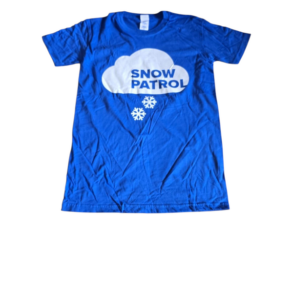 Snow patrol - fallen empires tour 2012 blue t-shirt (xl)