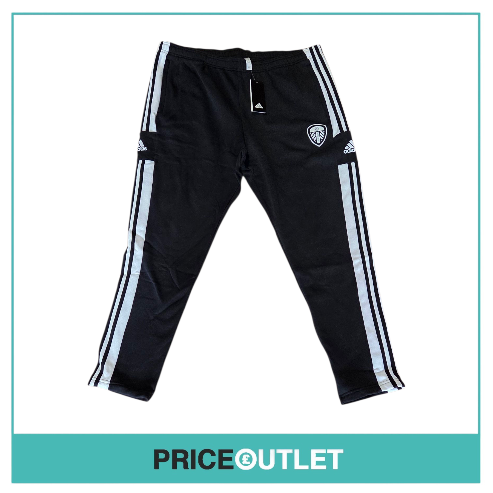 Leeds United football club - black sweatpants (xs)