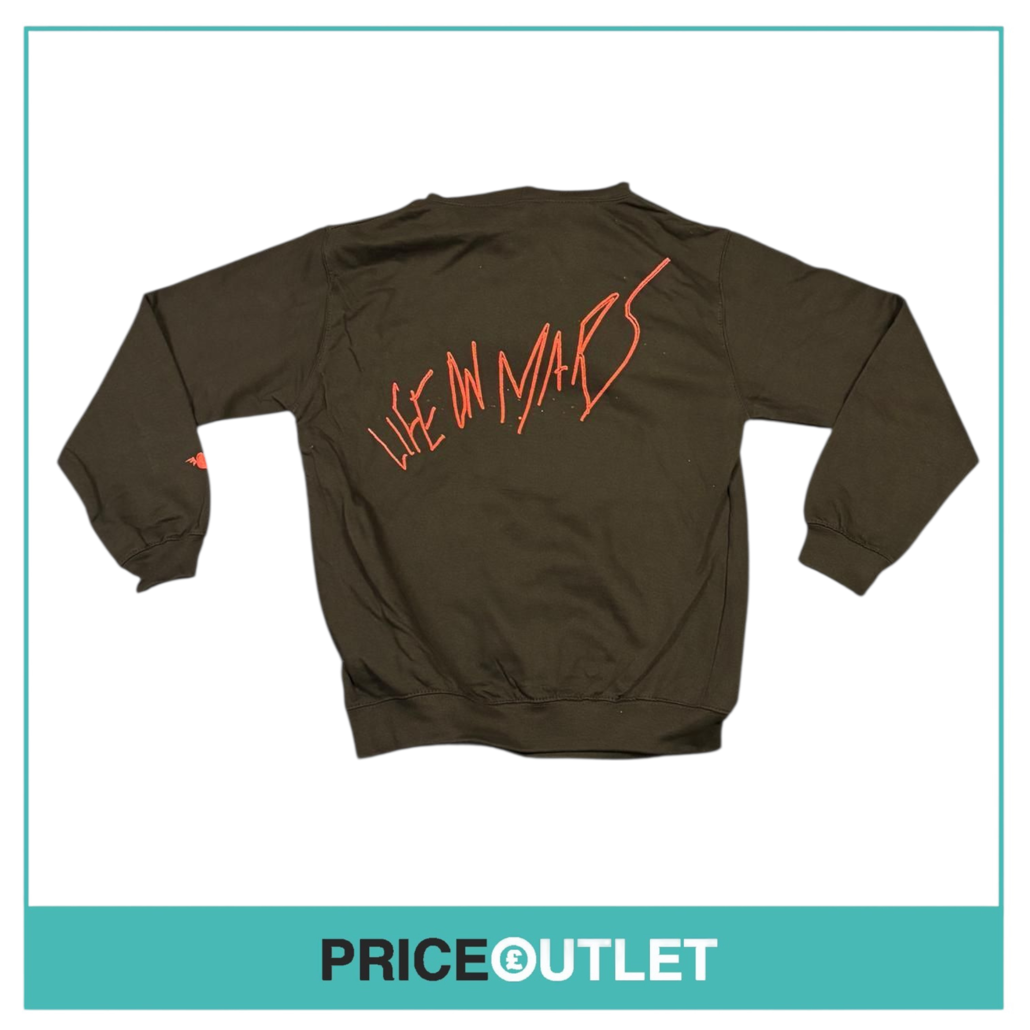 Yungblud - life on Mars. Black hoodie (medium)