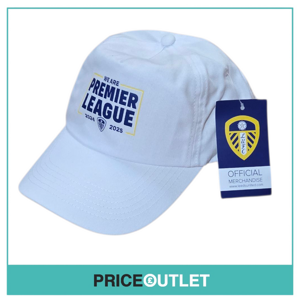 Leeds United football club - we are premier league 2024/25 Cap