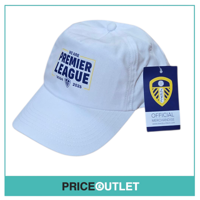 Leeds United football club - we are premier league 2024/25 Cap