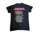Airbourne - scorch bomb tour 2019 black t-shirt (small)