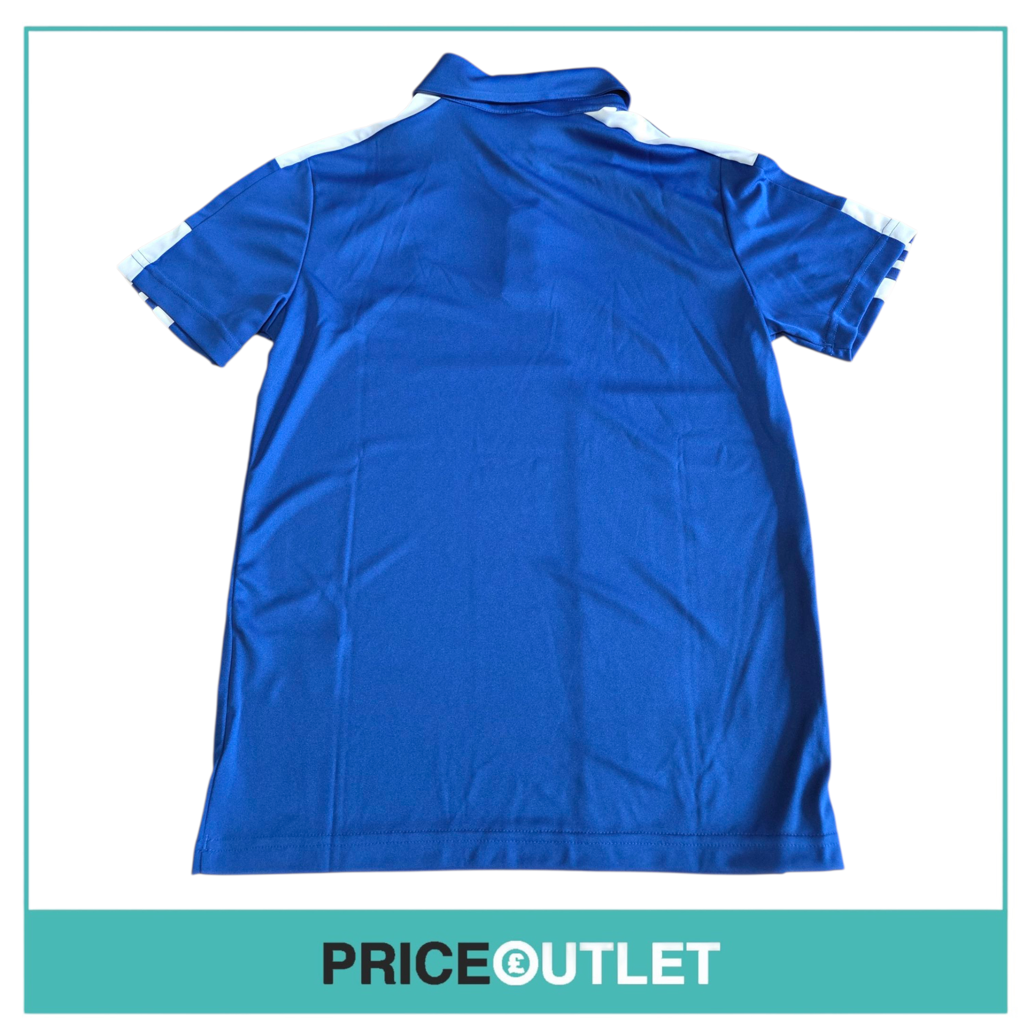 Leeds United football club - kids blue polo (11-12 years)