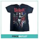 Slipknot donington uk 2015 black tee (small)