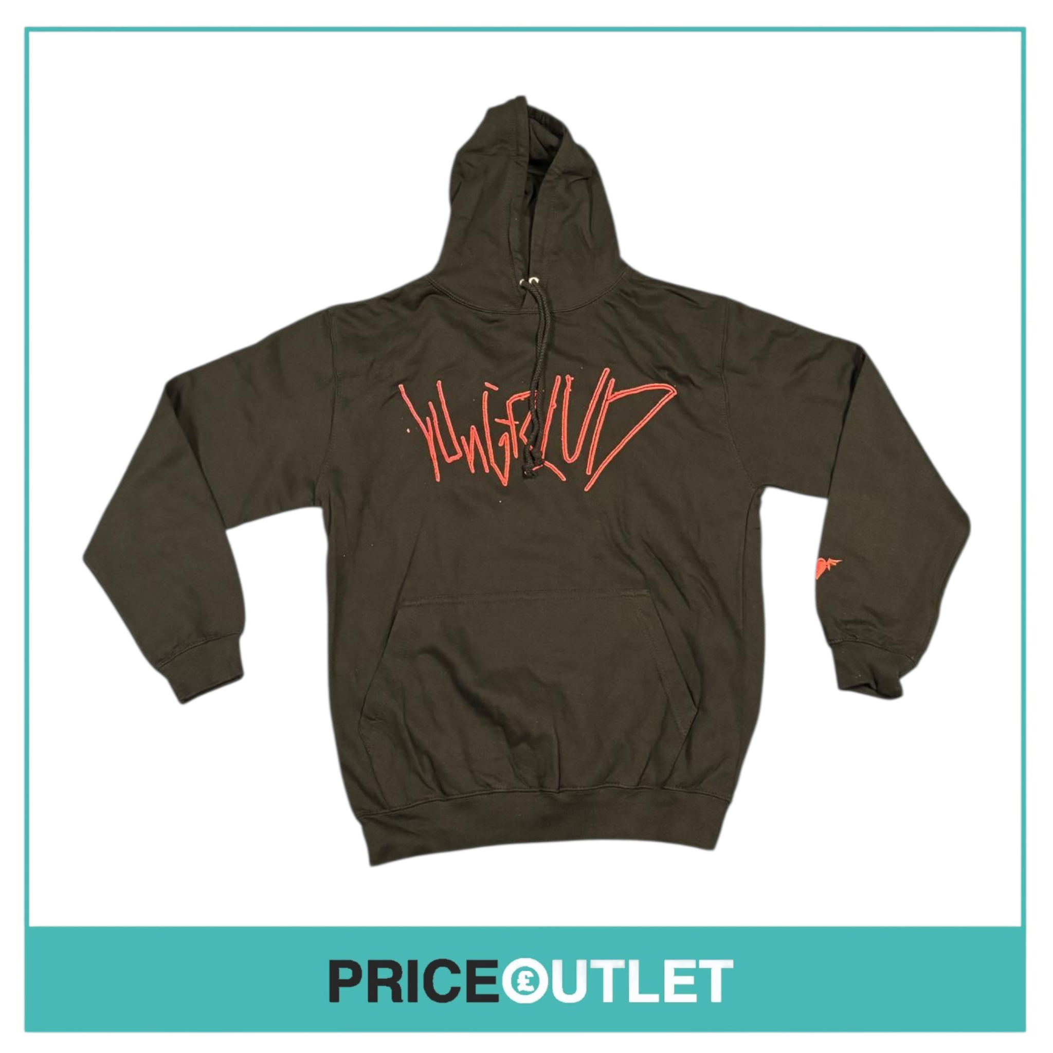 Yungblud - life on Mars. Black hoodie (medium)