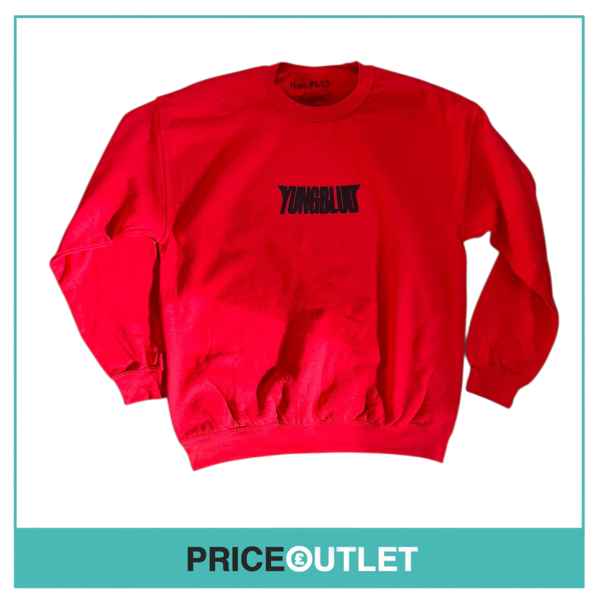 Yungblud - there is life on Mars  - red sweatshirt (medium)
