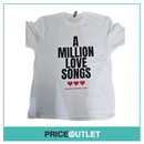 Gary Barlow - a million love songs - white t-shirt (xl)