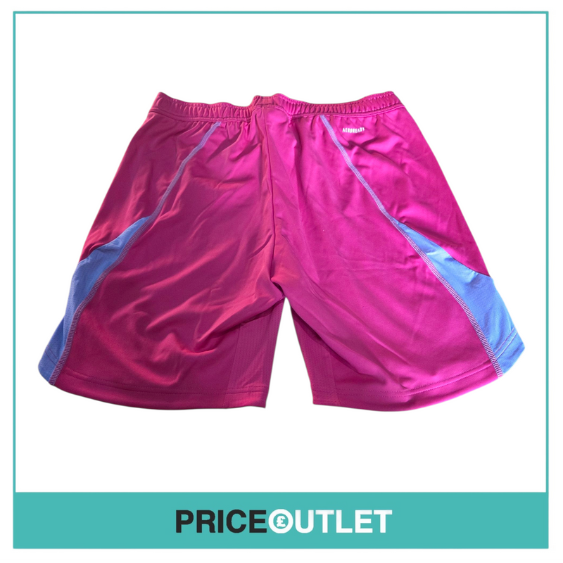 Leeds United football club - pink goal keepers shorts (medium)