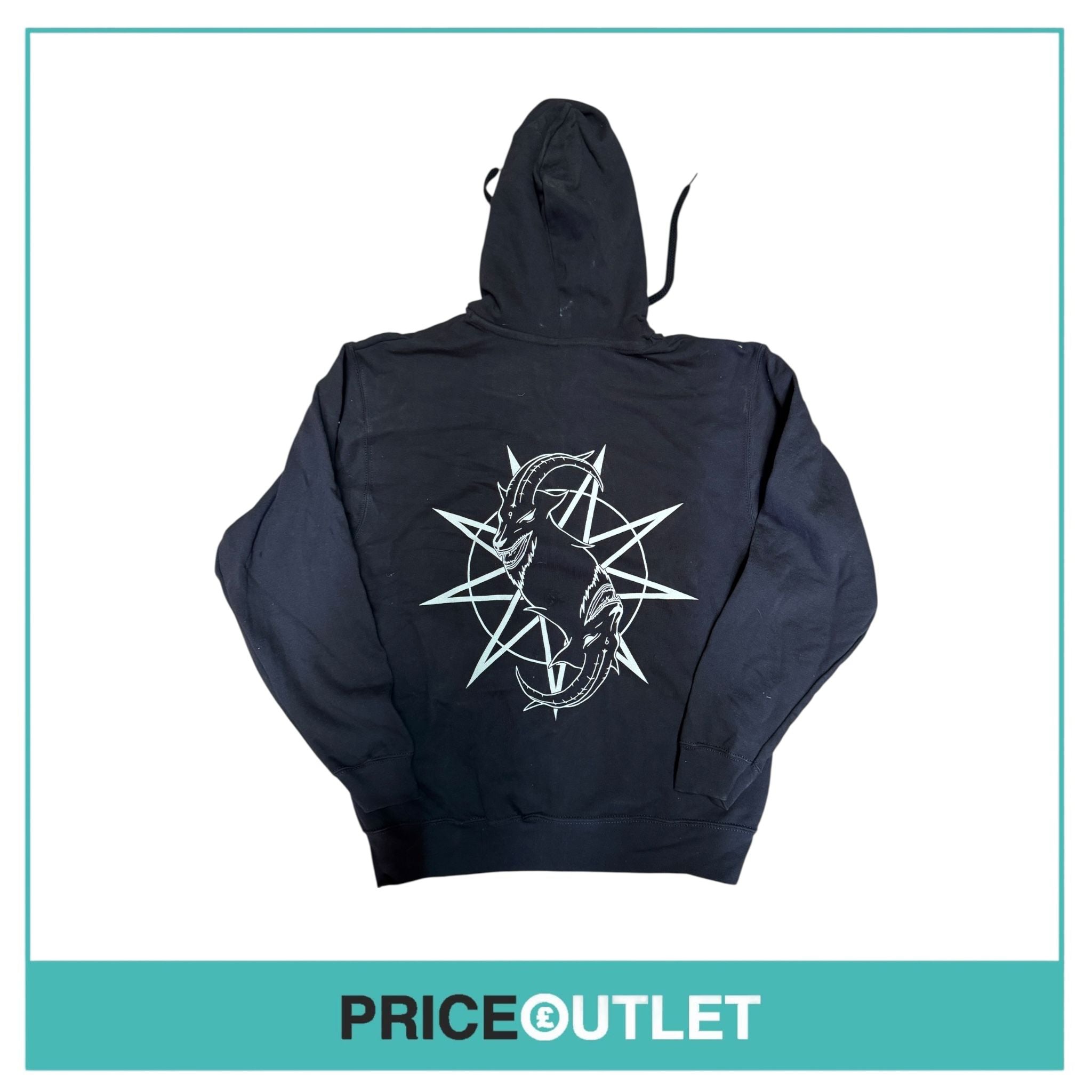 Slipknot full zip black jacket (xl)