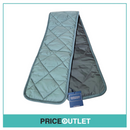 Lavenham - big quilted scarf in seaspray green (medium)