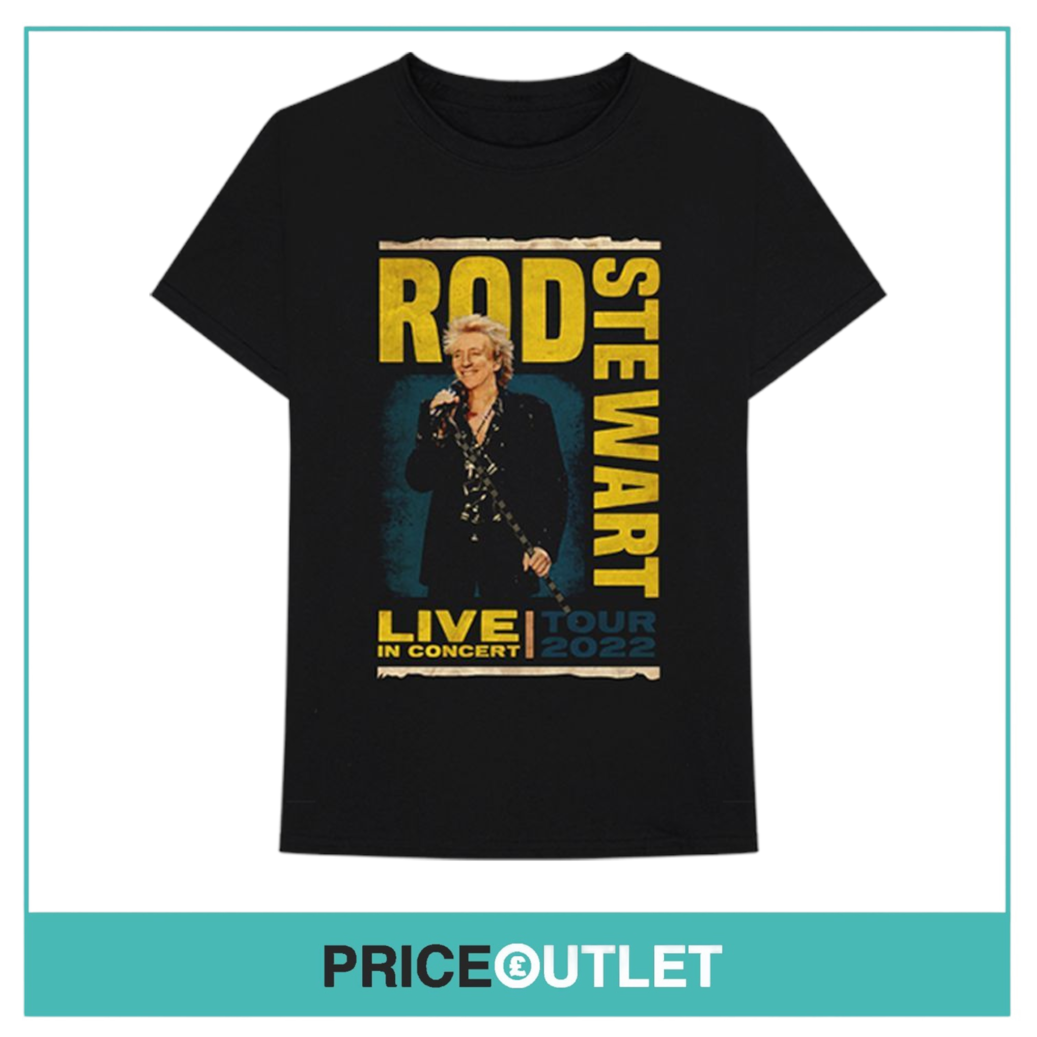Rod Stewart Live In Concert t-shirt (large)