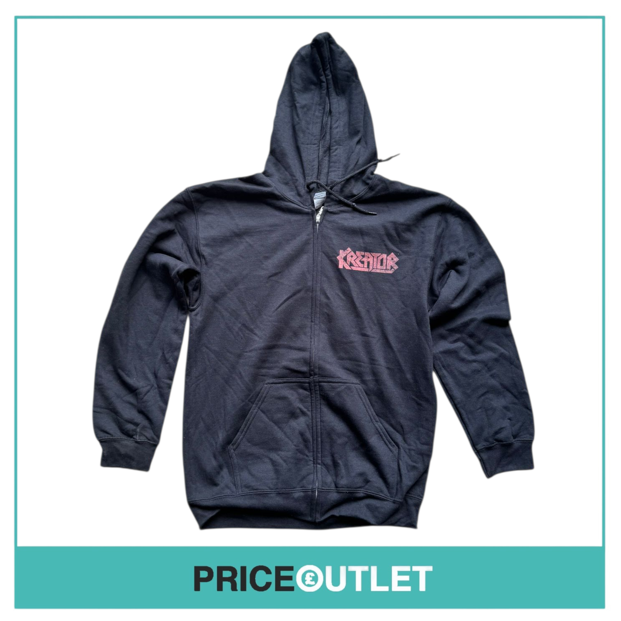 kreator - flag of hate hoodie (large)