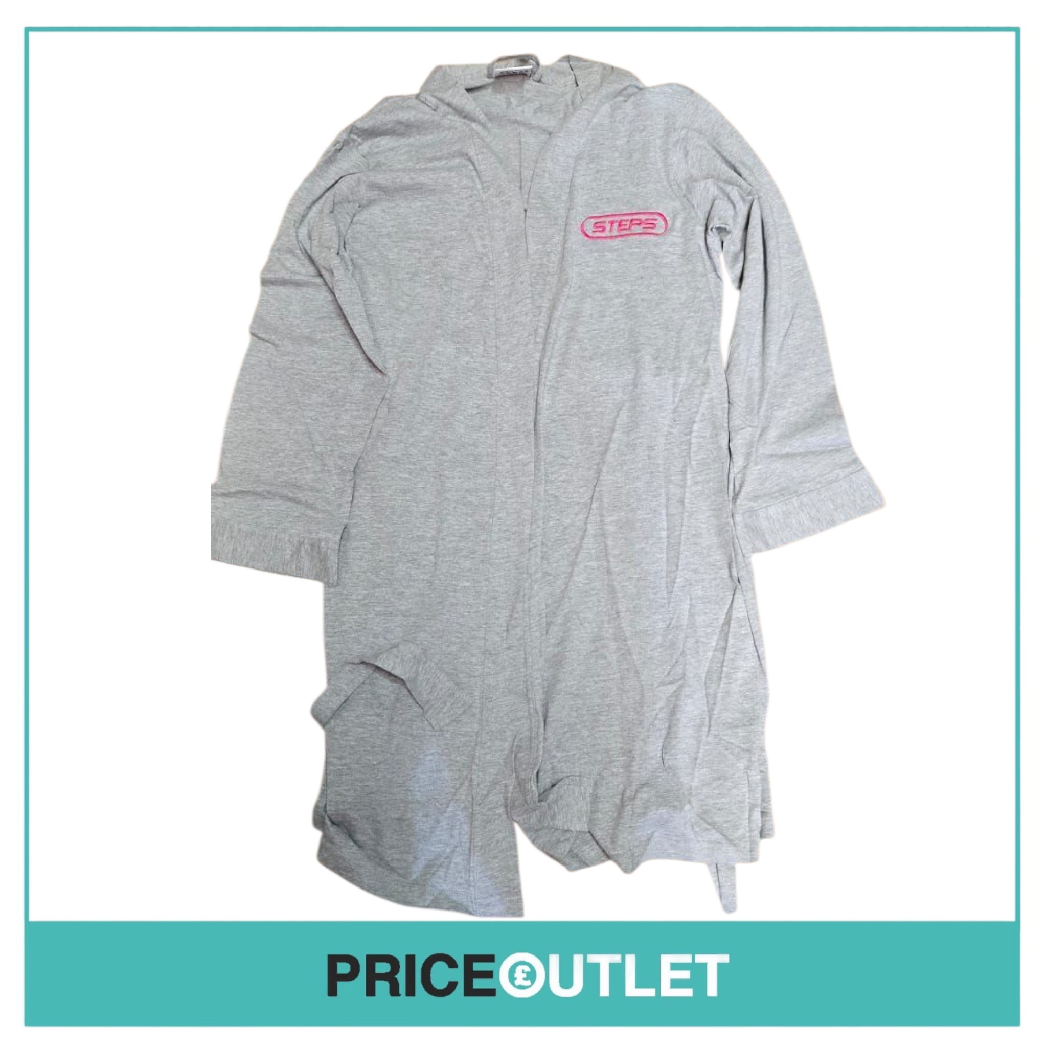 Steps - grey bath robe (small)