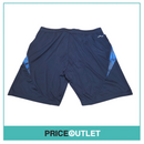 Leeds United football club - blue training shorts (medium)