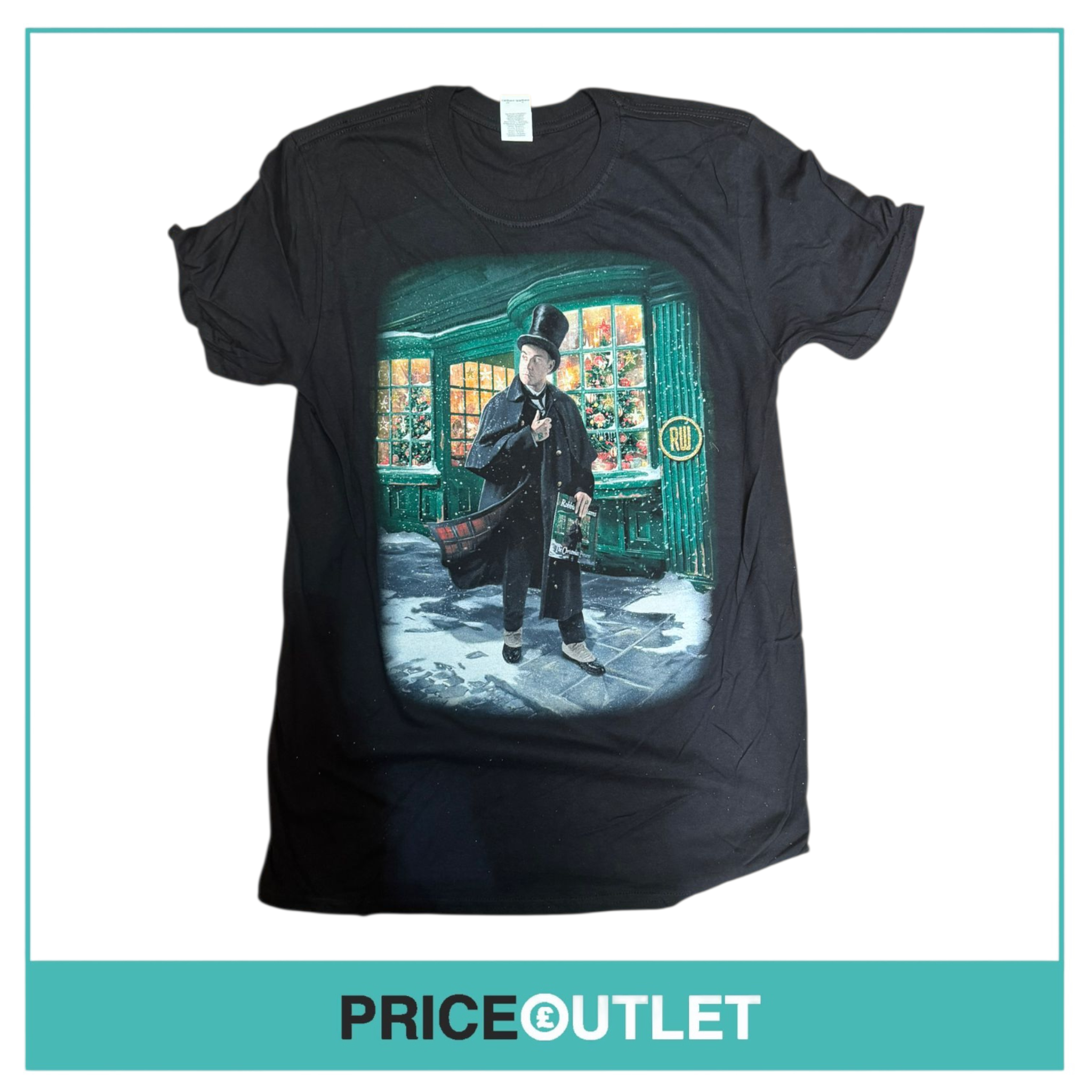 Robbie williams - Christmas party Live at Wembley t-shirt (medium)