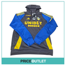 Leeds United football club - grey & blue hoodie (small)