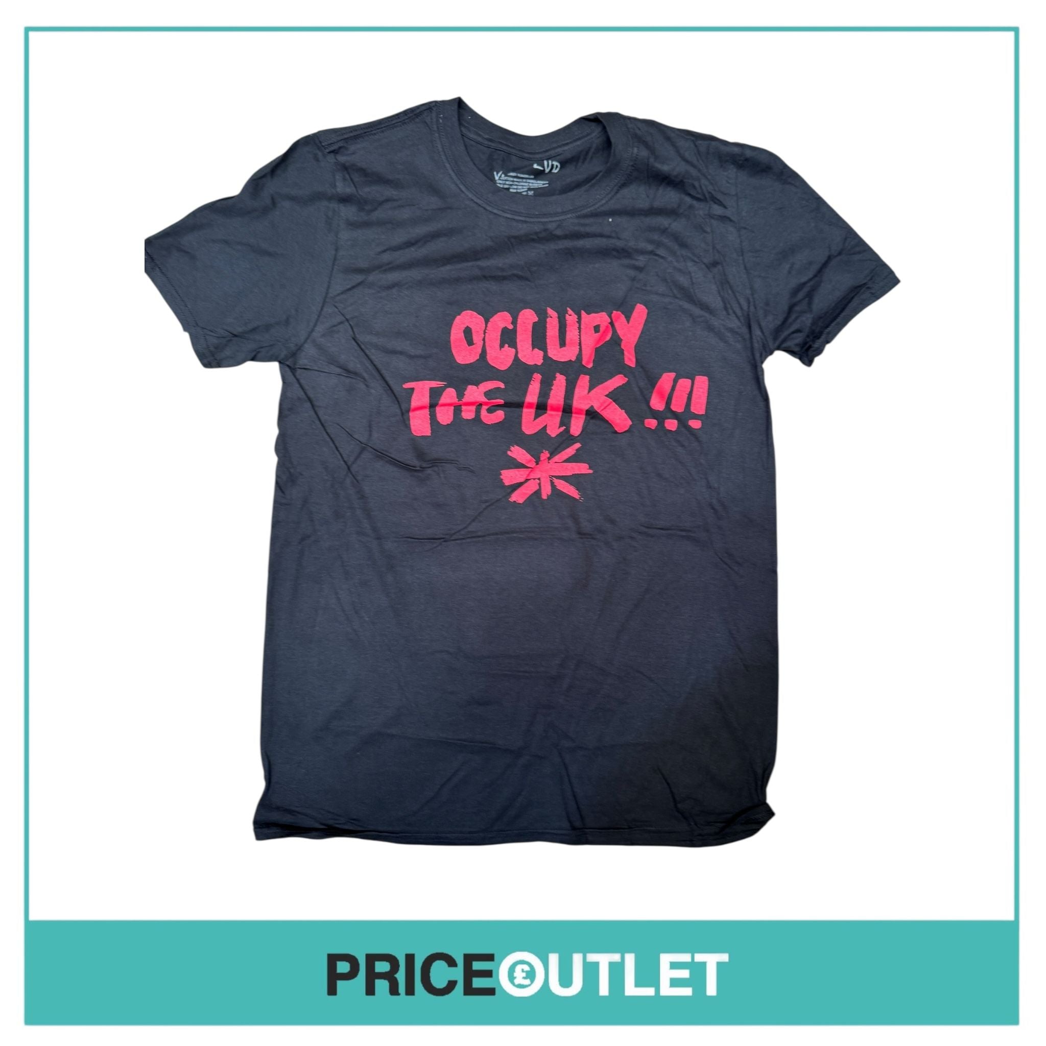 Yungblud - occupy the uk tour black tee - (small)