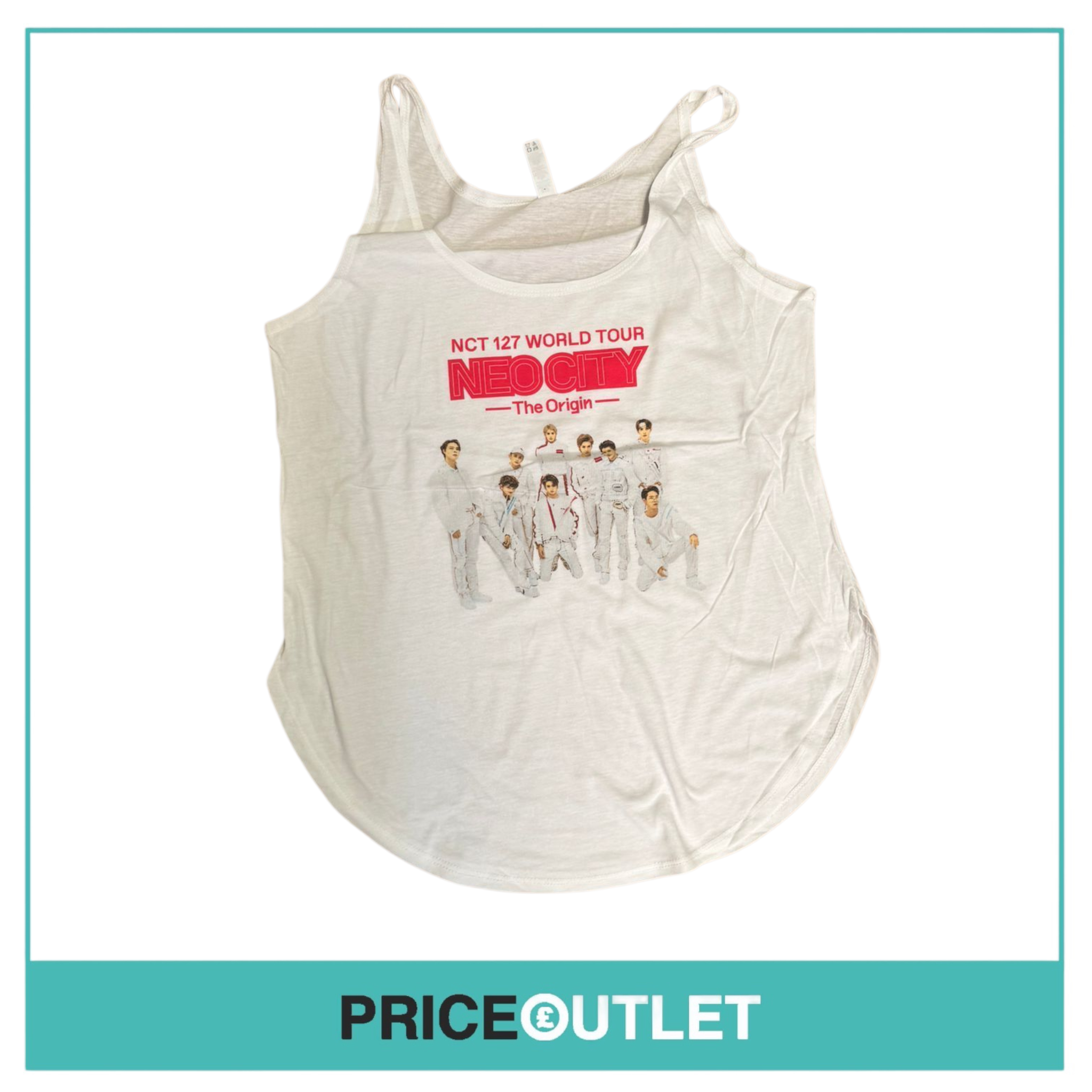 NCT 127 - World tour - Pro city - the origin - vest top (medium)