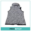 Lavenham - men's mackfield black flash gilet with removable  hood (large)